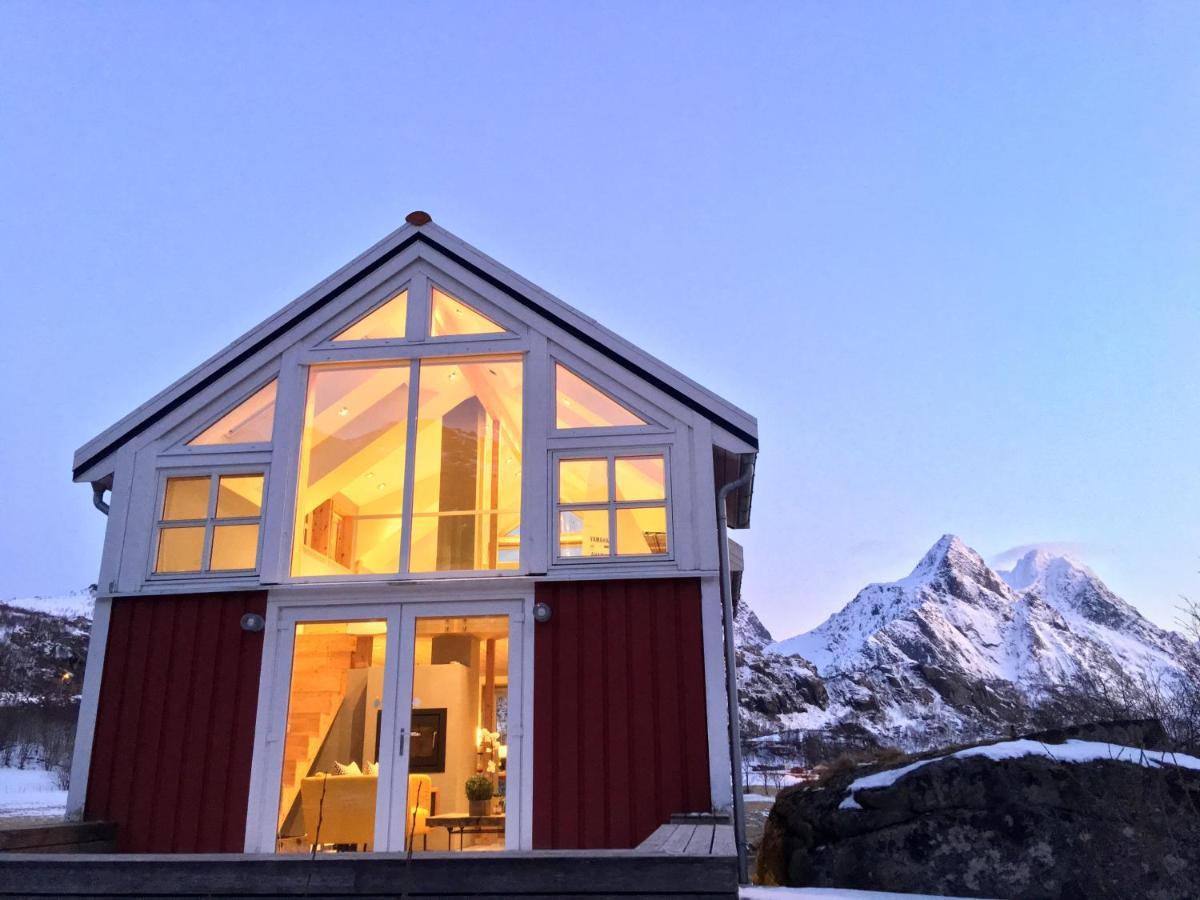 Lofoten Fjord Lodge Saupstad  ภายนอก รูปภาพ
