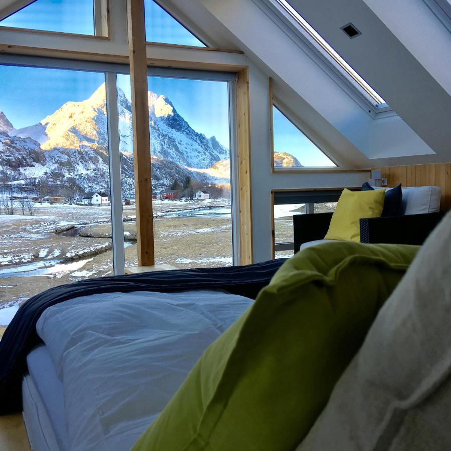 Lofoten Fjord Lodge Saupstad  ภายนอก รูปภาพ