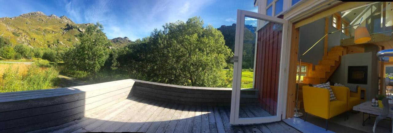 Lofoten Fjord Lodge Saupstad  ภายนอก รูปภาพ