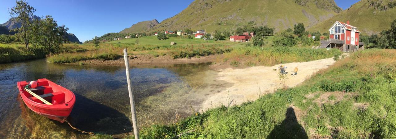 Lofoten Fjord Lodge Saupstad  ภายนอก รูปภาพ