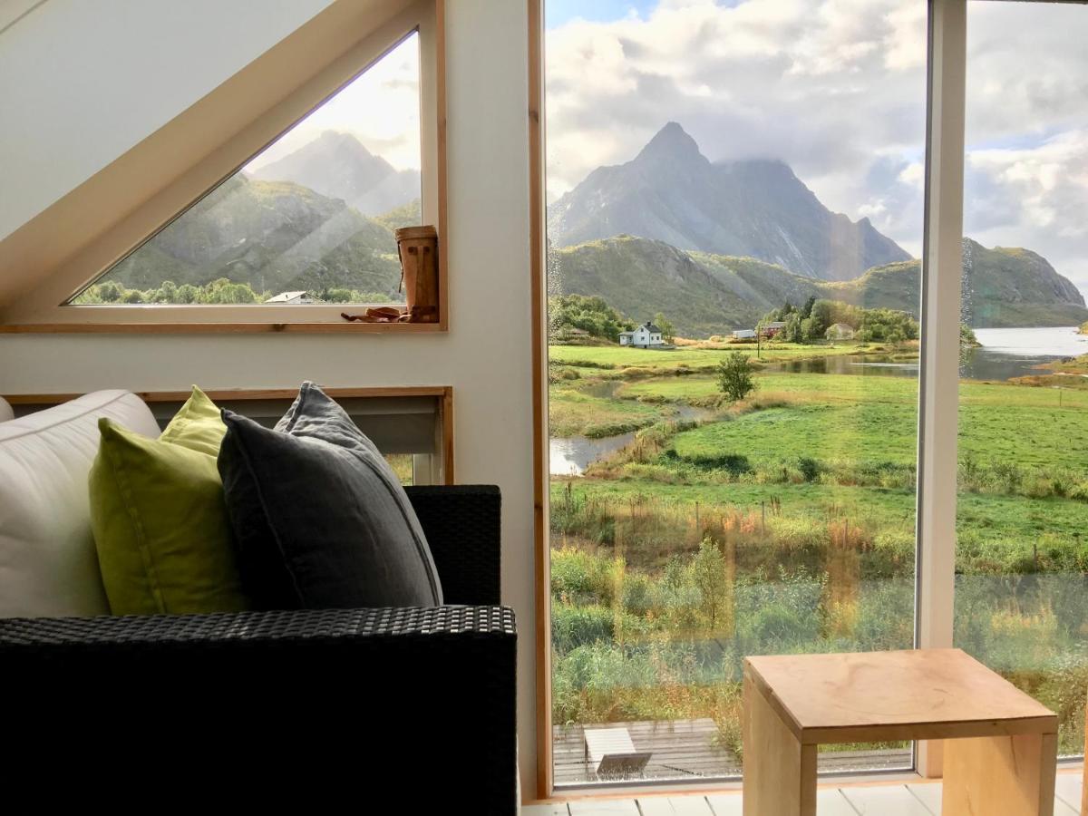 Lofoten Fjord Lodge Saupstad  ภายนอก รูปภาพ