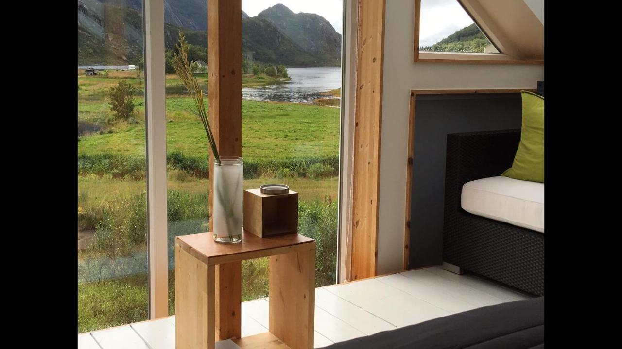 Lofoten Fjord Lodge Saupstad  ภายนอก รูปภาพ