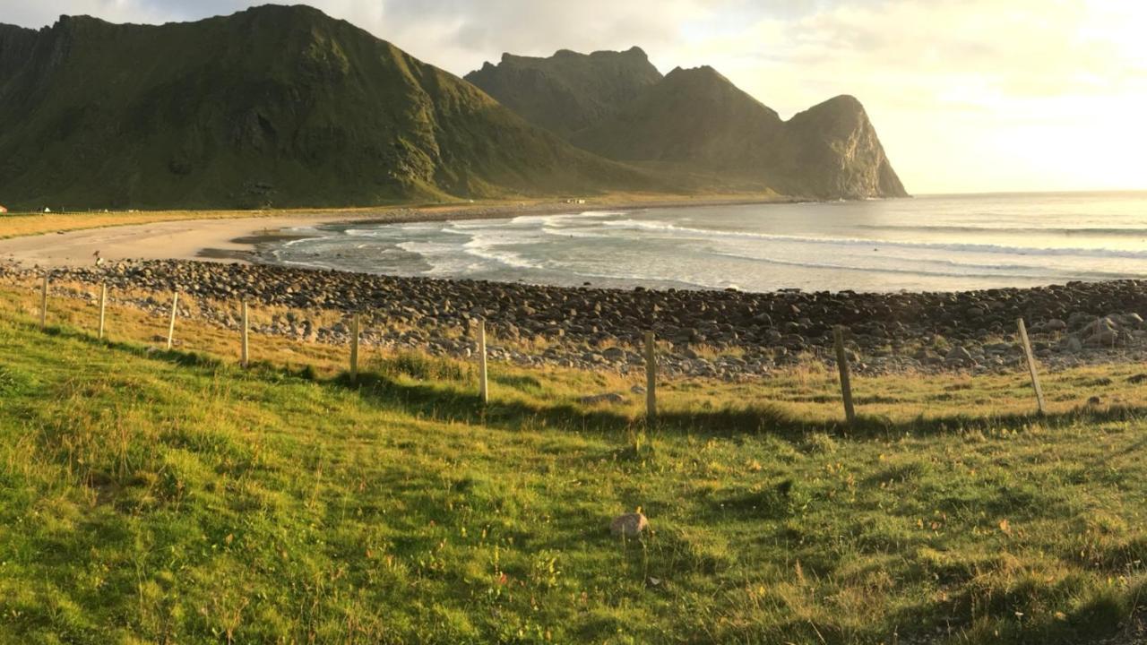 Lofoten Fjord Lodge Saupstad  ภายนอก รูปภาพ