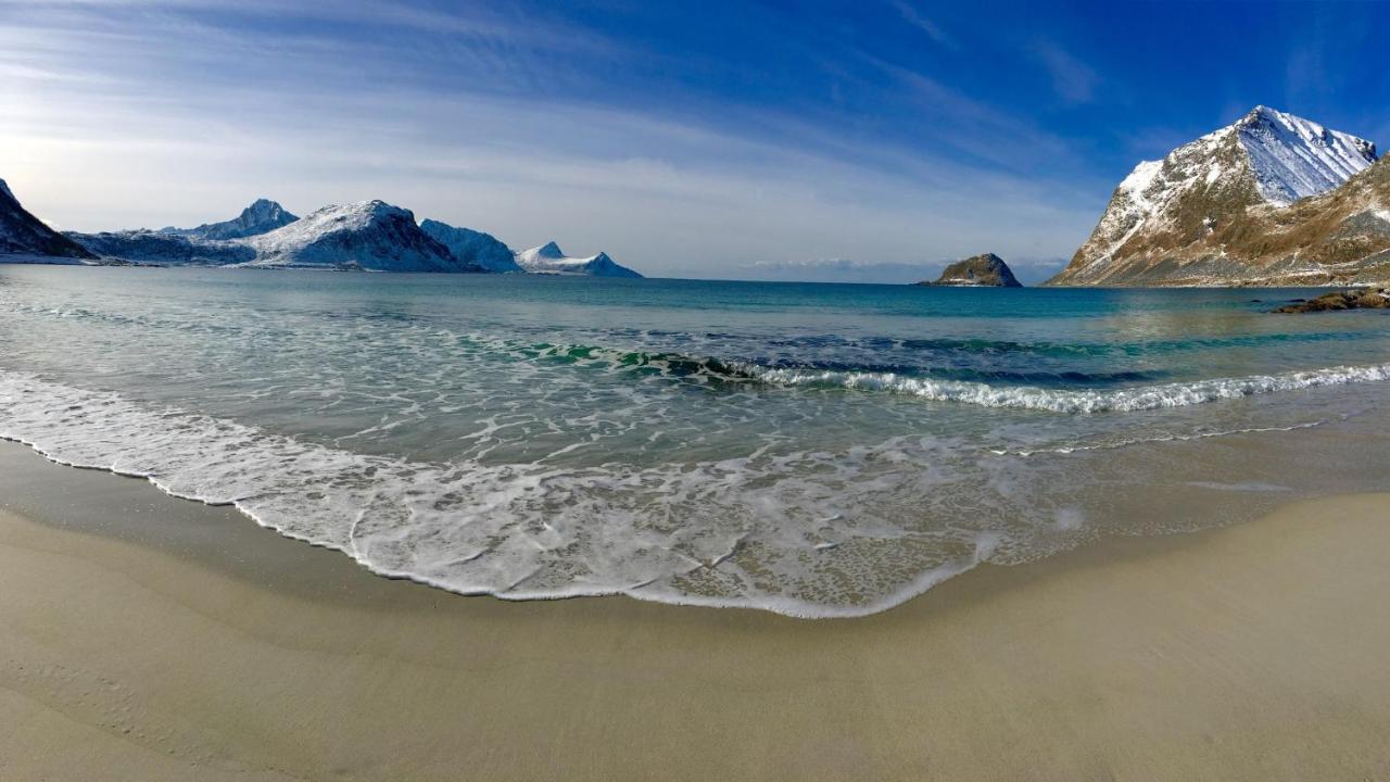 Lofoten Fjord Lodge Saupstad  ภายนอก รูปภาพ