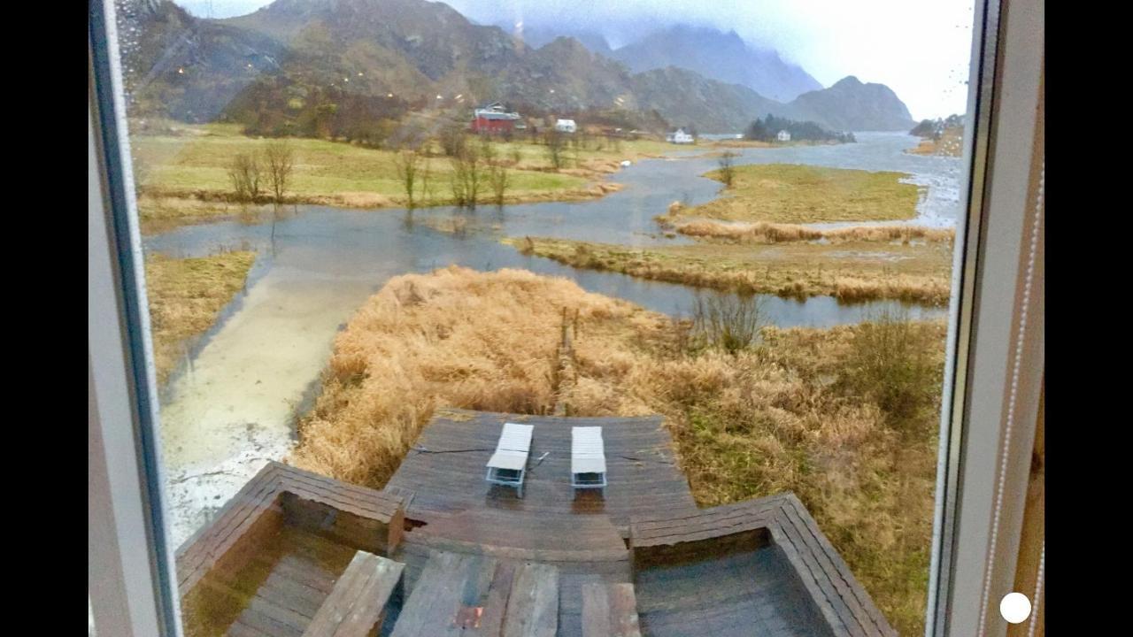 Lofoten Fjord Lodge Saupstad  ภายนอก รูปภาพ