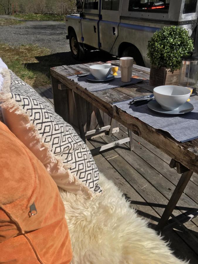 Lofoten Fjord Lodge Saupstad  ภายนอก รูปภาพ