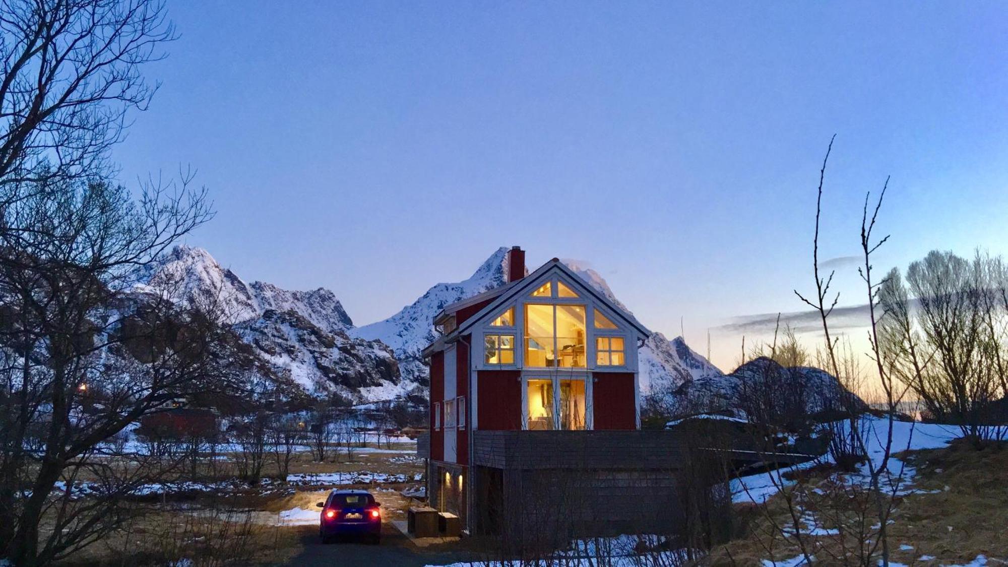 Lofoten Fjord Lodge Saupstad  ห้อง รูปภาพ